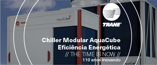 Chiller Modular AquaCube Eficiência Energética