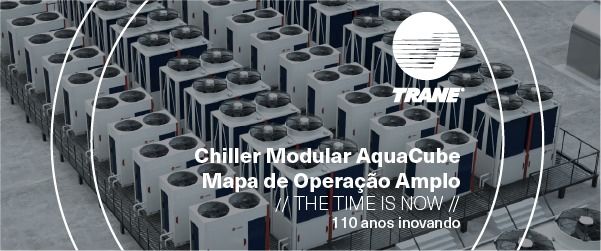 Chiller Modular AquaCube Mapa de Operação Amplo