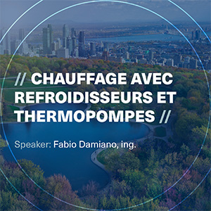 Chauffage avec refriodisseurs et thermopompes